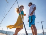 Sailing Couple deck Photography by Kevin Syms Sun Valley, Idaho