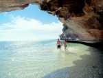 Sea Cave Musha Cay resort Bahamas Photography by Kevin Syms Sun Valley, Idaho
